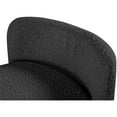 thumbnail image 5 of Meridian Furniture Peyton Black Boucle Fabric Bench, 5 of 5