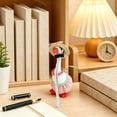 thumbnail image 6 of 7-Inch Desktop Goose Country Style Pearl Necklace Outfit Set – Mini Figurine for Office Desk, Polyester, 6 of 6