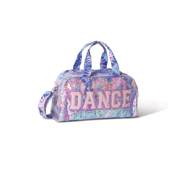 Dance Bag Danz N Motion B25510 Groovy Sparkle Tie-Dye Duffle
