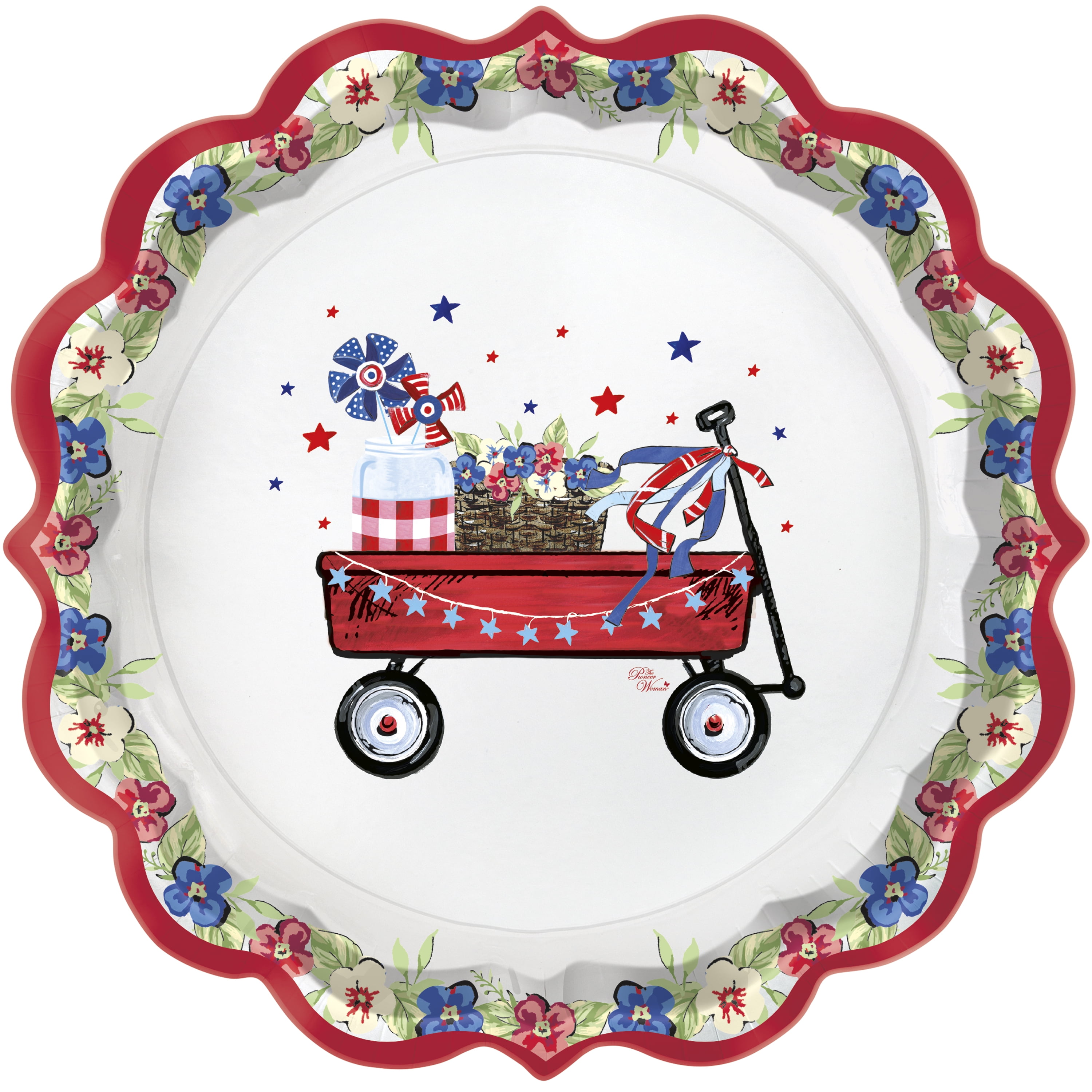 patriotic paper plates