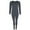 Grey, variant on CTM  Thermal Underwear Long Sleeve and Pant Set (Women)