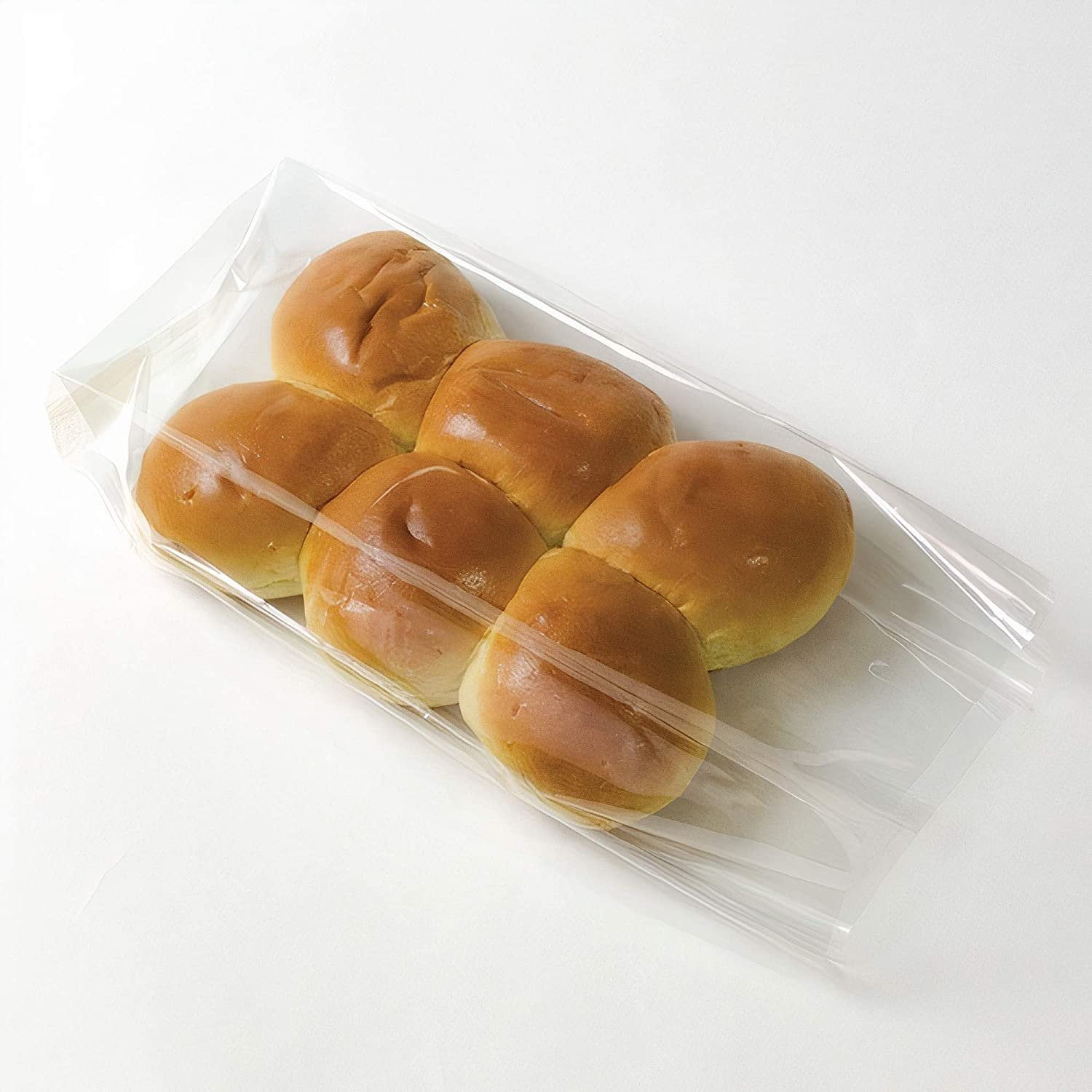 100 Pcs 4x2x12 Clear Side Gusseted Poly Cello Bags Good for Candy Cookie Bakery 