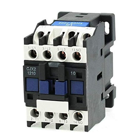 CJX2-1210 220V 25A 50/60HZ Coil Normally Open 3 Pole AC Contactor$$Electrical
