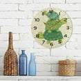 thumbnail image 7 of SKYSONIC Green Sea Turtles Wall Clock 10 Inch Silent Non Ticking Round Clock Oil Painting Clock Easy to Read Clock for Living Room Bedroom Bathroom Home Decor, 7 of 7