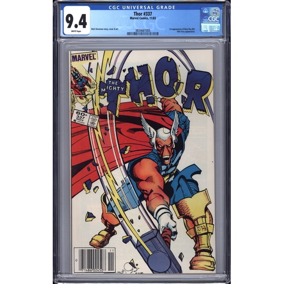 Thor #337 - CGC 9.4 Comic Book