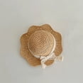 thumbnail image 2 of Toddler Sun Protection Hat Soft Brim Beach Play Hat for Little Girls, 2 of 3