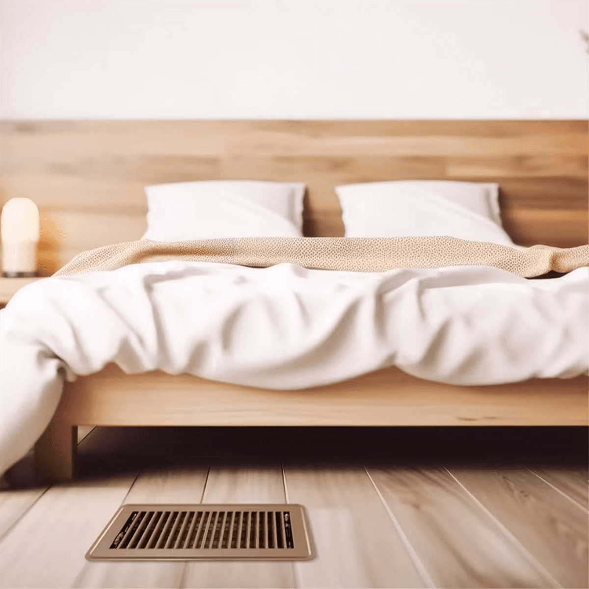 2PCS x Floor Vent Covers-Brown