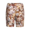 thumbnail image 4 of Rocae Colorful Seashells for Men's Soft Sleep Pajama Shorts, Waistband and Pockets, 4 of 9