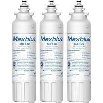 Maxblue ADQ73613401 Refrigerator Water Filter, Replacement for LG® LT800P®, ADQ73613402, ADQ73613408, ADQ75795104, Kenmore 9490, LSXS26326S, LMXC23746S, WF-LT800P, 469490, LMXC23746D, Pack of 3