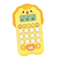 thumbnail image 1 of lionlar Calculatrice Électronique Mathématiques Aide à l'Apprentissage Mathématiques Jeu Éducatif Fonctionnel Jaune, 1 of 9