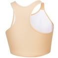 thumbnail image 3 of XUJI Chest Binder Women Transgender FTM Cosplay Breathable Half Breast Binder Compression Bra Tank Top (N, XL ), 3 of 7