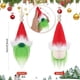 thumbnail image 3 of Adornos navideños, adornos navideños, regalos navideños, decoración navideña para el hogar, adorno navideño de muñeca sin rostro rojo y verde, accesorios para el día de Navidad, un adorno ornamental, 3 of 6