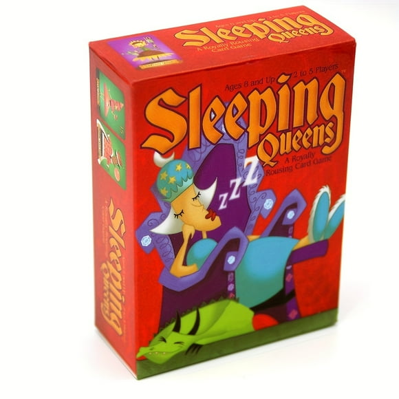 Sleeping Queens Card Game Pocket Size With Guidebook Card Game | Ages 8+ | 2-5 Players | 20 Minutes Playing Time Halloween Christmas Gift