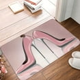 thumbnail image 5 of Bingfone High Heel Shoes Butterfly Door Mat 16"X24" Front Entrance Non-Slip Low Profile Washable For Entryway, 5 of 9