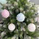 thumbnail image 5 of 3 bolas de espuma de 8 cm para Navidad, colgantes irrompibles, macarrones, adornos colgantes para árbol de Navidad, decoración reutilizable para fiestas, regalos de Año Nuevo, 5 of 5