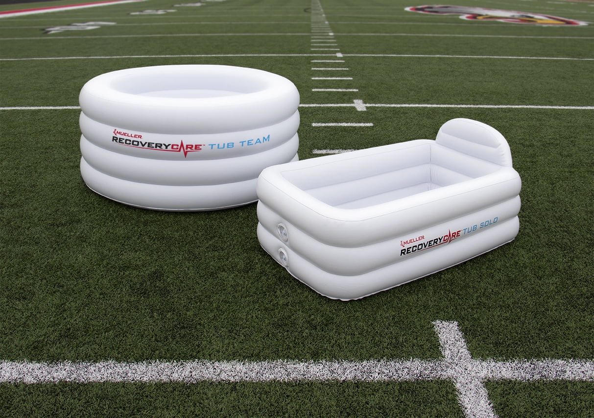 MUELLER RecoveryCare Tub, Inflatable Ice Tub, Cold Therapy, Solo