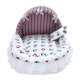 thumbnail image 2 of Lovely Four Seasons Pets Sofa Cat Dog Bed House Pure Cotton Accessories Removable And Washable Abrasion Resistance Blue Pink ShopWise Round, 2 of 9