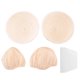 thumbnail image 1 of Juego redondo, 2 cestas para pan y masa, cesta de fermentación Banneton con insertos de lino, juego de masa, 1 of 4