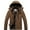 Coffee, variant on Jakets for Men Man's Warm Waterproof Windbreaker Hooded Raincoat Snowboarding Jackets
