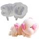 thumbnail image 1 of Molde De Silicona Con Diseño De Cerdo 3D, Molde Para Hornear Hecho A Mano Para Diy, Cupcake, Pastel, Pudín, Chocolate Speravity HA037908-00, 1 of 6