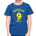 thumbnail image 3 of 9th Birthday Candle 9th Birthday Boy Shirt 9 Year Old Boy 9th Birthday Shirts for Boys Birthday Gift, 3 of 9