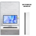 thumbnail image 2 of SHISUYAN 2pcs Acrylic Monitor Memo Boards Computer Left Right Side Panel Note Holder Office Desk Accessories Desktop Organizer Reminder Board, 2 of 8