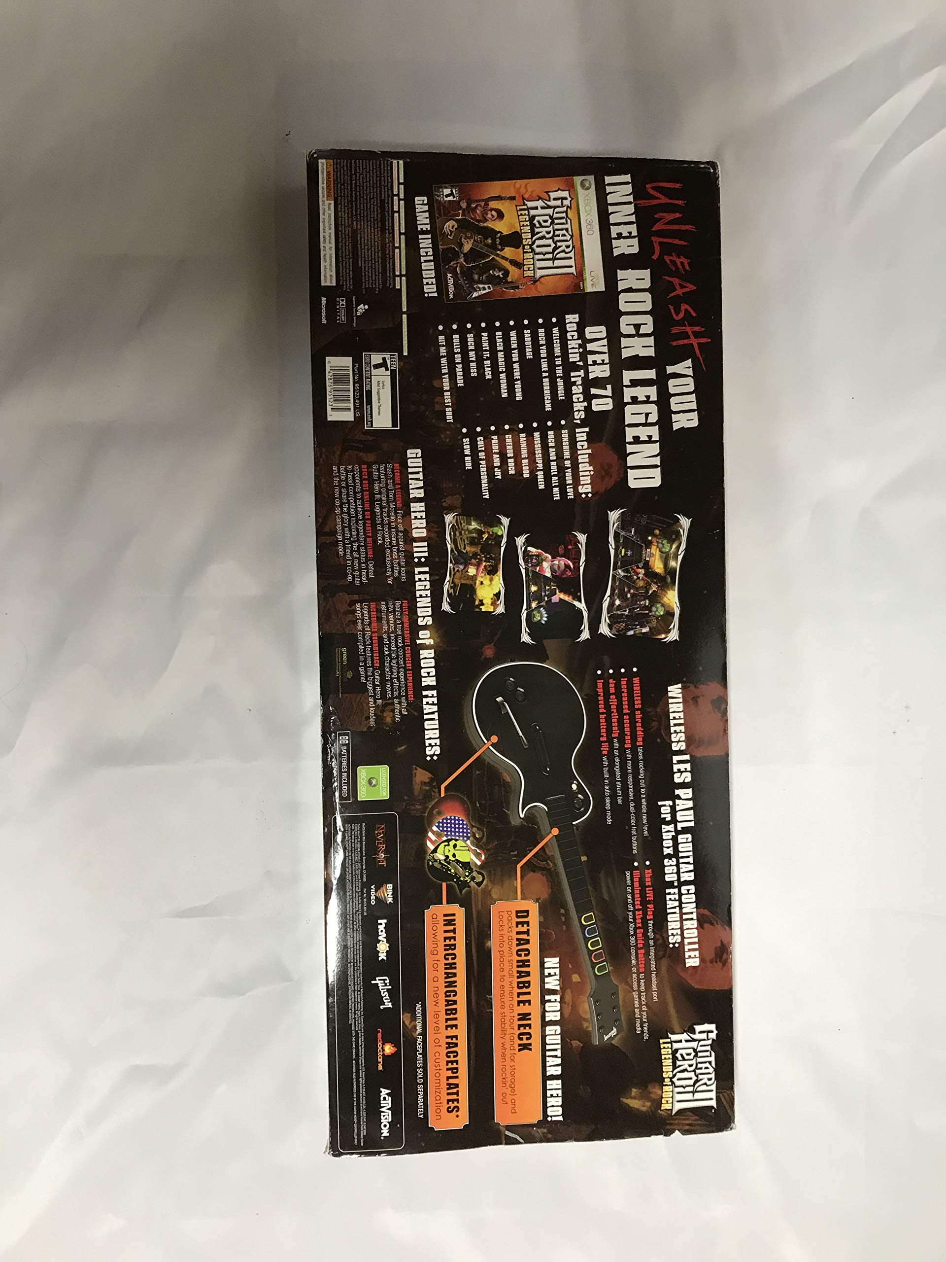 XBOX 360 Complet Guitar Hero 3 Legends Of Rock