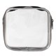 thumbnail image 1 of Bolsa de transporte transparente para artículos de tocador Laklulu con bolsa de almacenamiento impermeable de plástico portátil con cremallera, 1 of 5