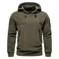 thumbnail image 3 of yillto Big and Tall Sweatshirts for Mens Fleece Thick Warm Fall Winter Hoodie Pullover Sweatshirt, 3 of 3