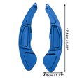 thumbnail image 4 of 1 Par Azul Volante Cambio Paleta Cambiador Extensor para Honda, 4 of 7