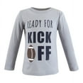 thumbnail image 4 of Hudson Baby Infant and Toddler Boy Long Sleeve T-Shirts, Football, 18-24 Months, 4 of 7