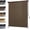 Mocha, variant on 6'(W) x8'(H) Light Grey Outdoor Roller Shade - Cordless Exterior Roll Up Sun Shade for Patio, Pergola, Front Porch, Gazebo - Outdoor Blinds Screens for Patio