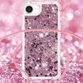 thumbnail image 3 of Funda FOXDOCK para iPhone 16e con Cuerda Ajustable, Brillo Líquido, Protección Antigolpes y Lente – Ideal para Regalo, 3 of 6