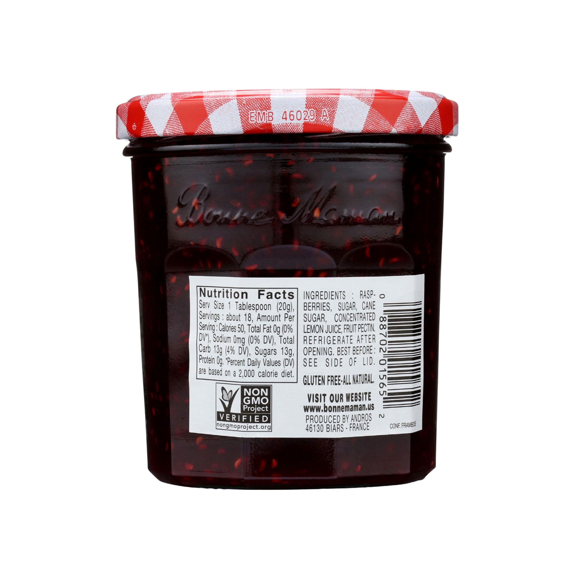Bonne Maman Raspberry Preserves 13 oz (Pack of 6)