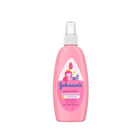 Spray Desenredante Infantil Johnson's Toddler Gotas de Brillo 200 ml