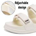 thumbnail image 5 of CHICVOMEY Women's Platform Sandals with Velcro Straps Lightweight Slip-Resistant Waterproof Beach Sandals for Women & Men Sport Sandals for Outdoor Walking, 5 of 9