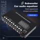 thumbnail image 5 of Ecualizador de Audio para AutomóVil de 5 Bandas, Ecualizador GráFico Ajustable para Amplificador de AutomóVil EQ de 5 Bandas con Interruptor de SeleccióN de Entrada CD/AUX, Negro, 5 of 5