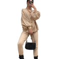 thumbnail image 1 of Women's Knitted Sweater Pants Suit Set, 1 of 1