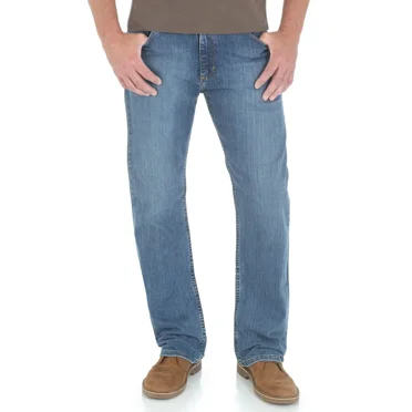 Wrangler Men's Straight Fit Jeans 34x34 Gibson