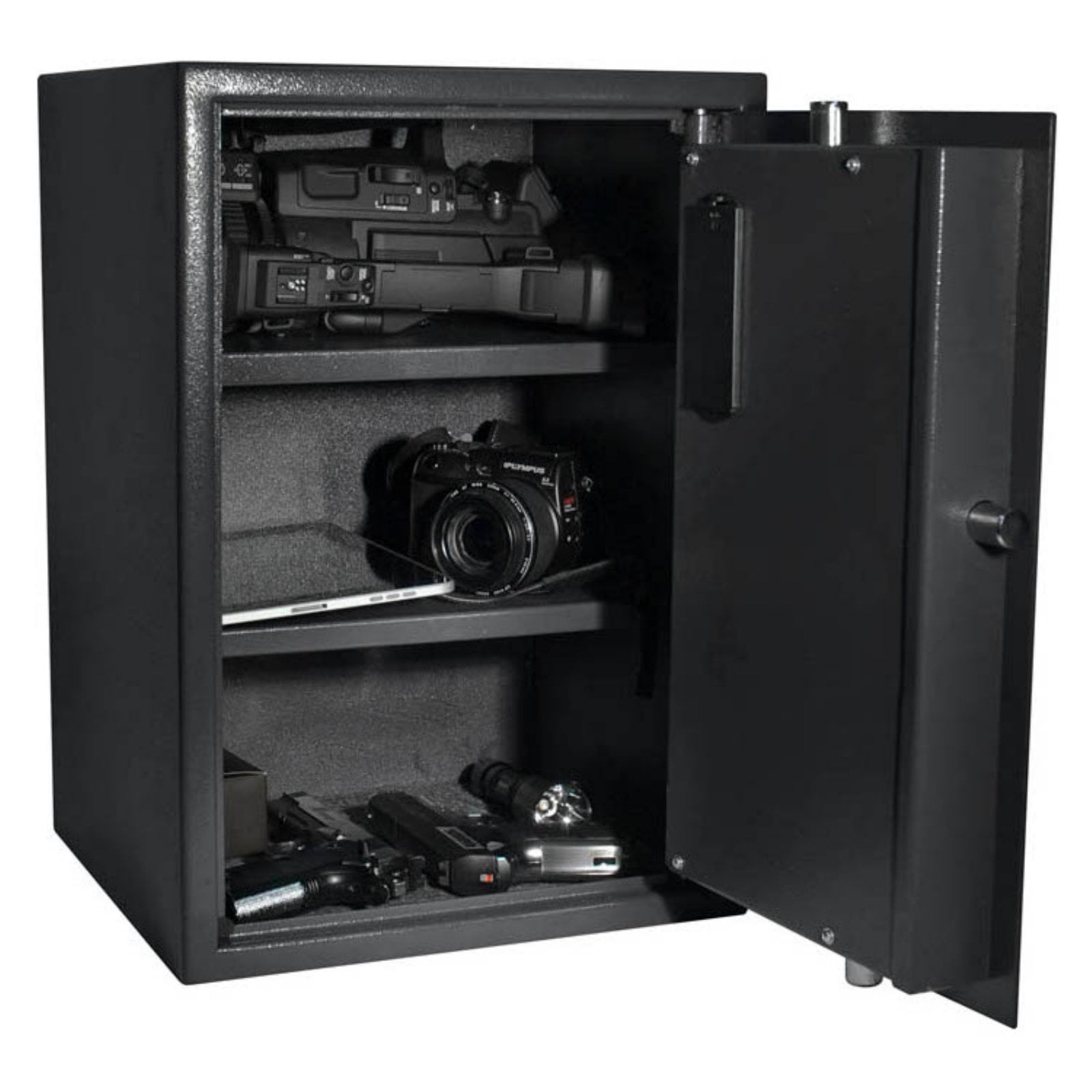 Barska Steel Biometric Floor Safe Biometric Fingerprint Scanner, AX11650