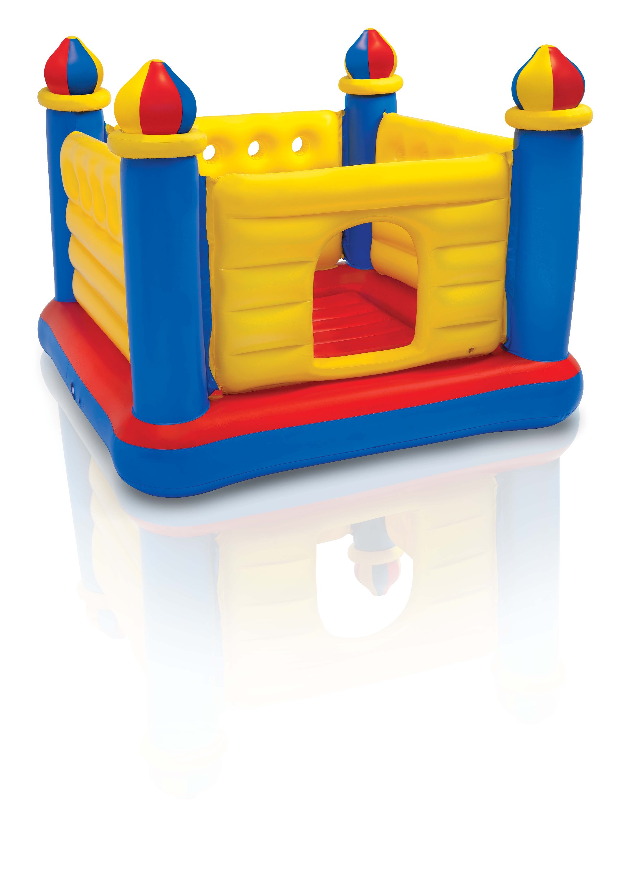 Intex Inflatable Colorful Jump-O-Lene Kids Ball Pit Castle Bouncer for Ages 3-6 - image 3 of 7