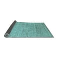 thumbnail image 2 of Ahgly Company Indoor Rectangle Abstract Light Blue Modern Area Rugs, 2' x 3', 2 of 4