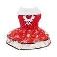 thumbnail image 1 of Ropa para perros Greeniant vestido de Navidad rojo M, 1 of 6