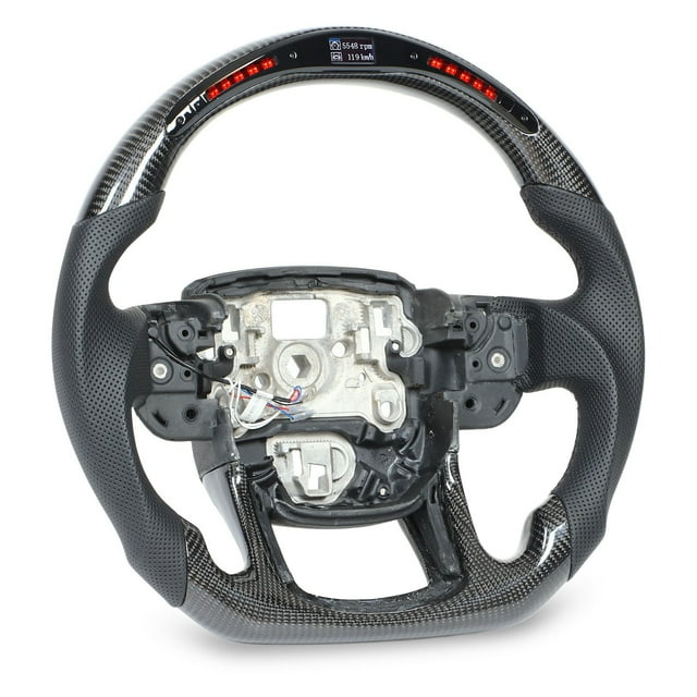 Volant de Course, Écran LCD Noir, Volant LED pour Voiture