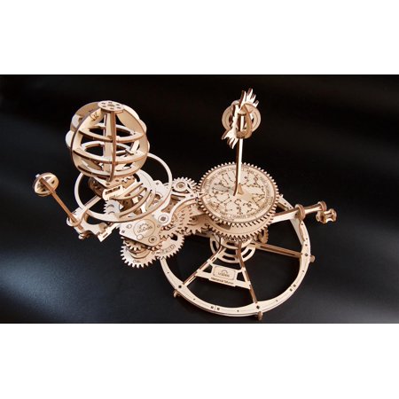 Ugears ユーギアーズ メカニカルテルリオン 三球儀 70167 Mechanical Tellurion 木製 ブロック DIY パズル 組立