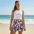 thumbnail image 4 of FUIALDOLG Women's Horse Racing Theme Skorts for Women Golf Skirt Casual A Line High Waisted Tennis Skorts with Pockets Soft Breathable Womens Athletic Skirt with Shorts for Running,Cycling,，L, 4 of 7