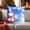 E, variant on Christmas LED Light-Up Plush Pillow with Printed Designs, Soft Sofa Cushion and Pillowcase for Holiday Gifts and Cozy Home Decor E