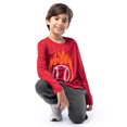 thumbnail image 2 of Athletic Works Boys Long Sleeve Graphic T-Shirt, Sizes 4-18 & Husky, 2 of 7