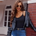 thumbnail image 5 of FLMEI Lace Tank Tops for Women Summer Spaghetti Strap Bowknot Tops Knit Cami Sleeveless Shirts for Womens S- XXL, 5 of 8