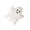 White, variant on putnchl Halloween Ghosts Serving Platter Decoration The Ghosts Stoneware Serving Platter Kawaii Ghosts Serving Platter For Home Party, Table Decorations, Arrange Candy